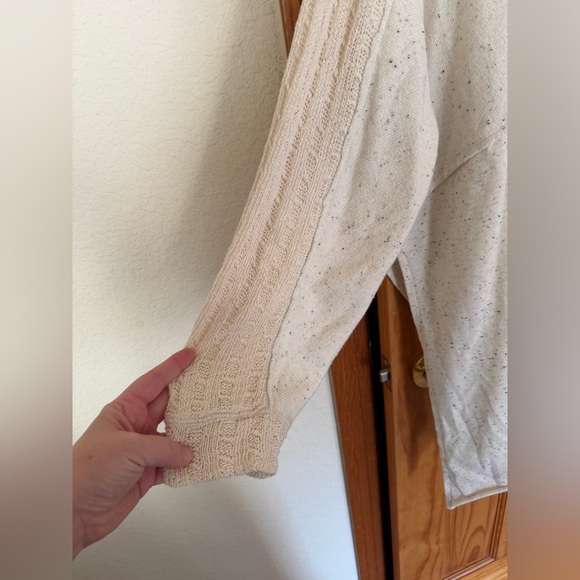 Free People My Girl Pullover Beige Ecru Size Medium - Picture 5 of 11